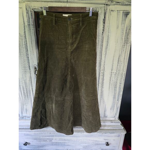 New Citizens of Humanity Brown Denim Skirt - 26 waist - Picture 3 of 3